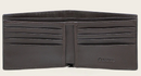 CUADRA Men's Genuine Caiman Leather Wallet, Black