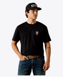 ARIAT Men's Ariat Buckin Baqueno Classic Fit T-Shirt, Black