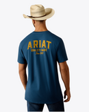 ARIAT Men's Ariat Quality Wood States Classic Fit T-Shirt, Key Largo