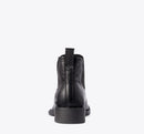 ARIAT Men's Booker Chelsea Wide Square Toe Western Boot, Black