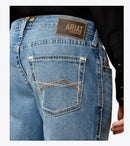 ARIAT Men’s M5 Straight Jonathan Straight Leg Jeans, Logan