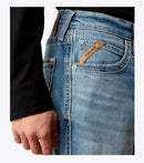ARIAT Men’s M5 Straight Jonathan Straight Leg Jeans, Logan