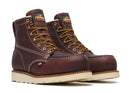 THOROGOOD Men's American Legacy 6″ Black Walnut Nano Moc Toe MAXWear Wedge, Black Walnut