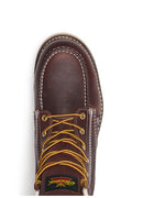 THOROGOOD Men's American Legacy 6″ Black Walnut Nano Moc Toe MAXWear Wedge, Black Walnut