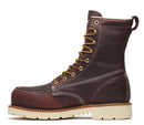 THOROGOOD Men's American Legacy 8in Nano Moc Toe MAXWear 90 Work Boot, Black Walnut