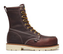 THOROGOOD Men's American Legacy 8in Nano Moc Toe MAXWear 90 Work Boot, Black Walnut