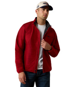 ARIAT Men's Wylie Full Zip Jacket, Red