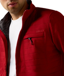ARIAT Men's Wylie Full Zip Jacket, Red