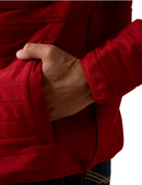 ARIAT Men's Wylie Full Zip Jacket, Red