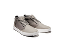 TIMBERLAND TREE Men's Davis Square Mid Lace Sneaker, Medium Gray