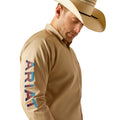 ARIAT Men's Team Logo Twill LS T-Shirt 10051338