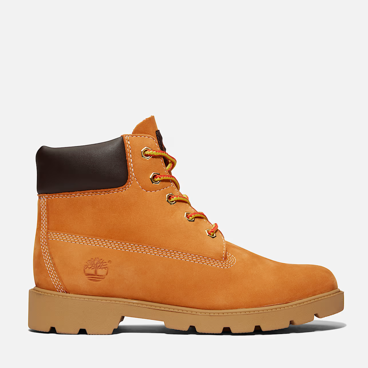 TIMBERLAND TREE Kids' Classic Waterproof Boot, 6 Inch, Wheat – Ak