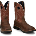 TONY LAMA Men's Fireball 11 Inch Composite Toe Waterproof Work Boot, Tan