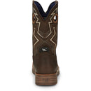 TONY LAMA Men's Force 11 Inch Wide Square Composite Toe Waterproof Work Boot