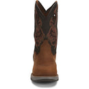 TONY LAMA Men's Junction 11" Waterproof Steel Toe Work Boot, Brown