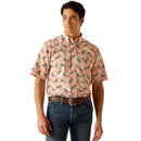 ARIAT Men's TY Fitted Short Sleeve Shirt 10048423