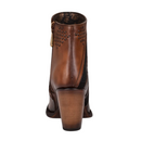 CUADRA Women's Ankle Engraved Bovine Leather Bootie