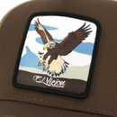 EL VIEJON Men's Aguila Cap, Brown
