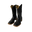 EL GENERAL Men's Genuine Leather Phyton Square Toe Rodeo Western Boots
