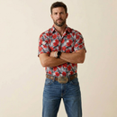 ARIAT Men's All Over Print Polo 10045029