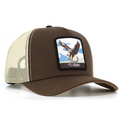 EL VIEJON Men's Aguila Cap, Brown