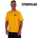 CATERPILLAR Men's Trademark T-Shirt, Yellow