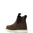 WOLVERINE Men's Trade Wedge Waterproof Soft Toe Work Boot, Brown