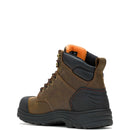 WOLVERINE Men's 6 Inch Carlsbad Waterproof Steel Toe Work Boot, Brown