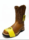 WORKMEN Men's Bullying Steel Toe Work Boot ,Honey