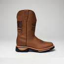 WORKMEN Men's Bullying Flag Soft Toe Work Boot ,Tang