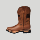 WORKMEN Men's Bullying Flag Soft Toe Work Boot ,Tang