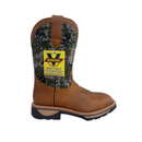 WORKMEN Men's Bullying Flag Steel Toe Work Boot ,Miel