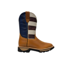 WORKMEN Men's Patriot Soft Toe Work Boot ,Miel
