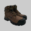 CAROLINA Men's 6" Puncture Resisting Safety Toe Work Boot, Brown CA3604