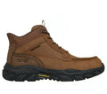 SKECHERS Men's Skechers Slip-ins Work: Santoro - Santoro Safety Toe, Brown