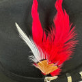 EL GENERAL Hat Painted Feather 42208