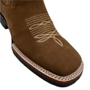 LOS ANGELES Men's Nobuck Ankle Boot Western Boot