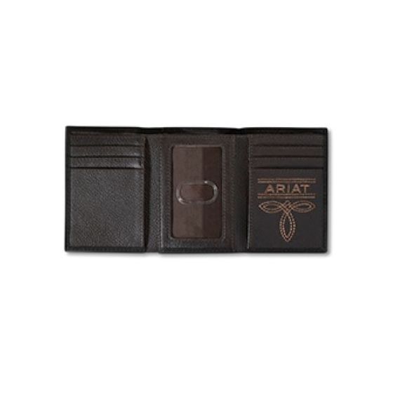 ARIAT Mexico logo Tri-Fold Wallet A3555201