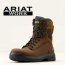 ARIAT Men's Turbo 8 Inch H2O Soft Toe Waterproof Work Boot 10050843