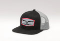 KIMES RANCH Replay Trucker Cap, Black