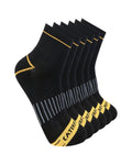 CATERPILLAR Men's Advanced Half Cushion Quarter Socks (6 Pack)