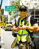 CATERPILLAR Men's Hi-Vis Zip Safety Vest 1320025