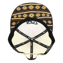 EL VIEJON Comanche Flat Visor Cap, Brown