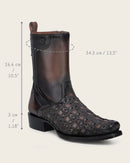 CUADRA Men's Urban Decorated Boot , Brown