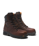 TIMBERLAND PRO Men's Titan EV Waterproof Composite Toe Work Boot, Brown, 8 Inch