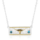 MONTANA Silversmiths Longhorn Trails Necklace