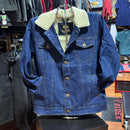 EL GENERAL Men's Sherpa Denim Jacket, Blue