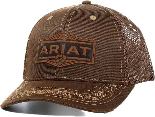 ARIAT Men's Vintage Logo Patch Cap A300062902