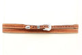 M& F 1/2 Genuine Leather Hatband 0234648