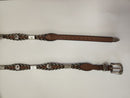 TWISTER 3/8 Genuine Leather Scalloped Hatband 0243402